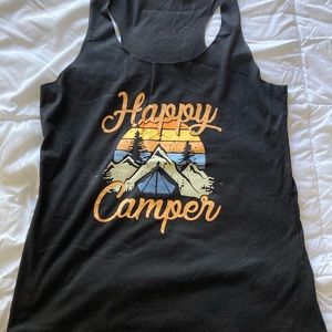Happy Camper Racerback Tank